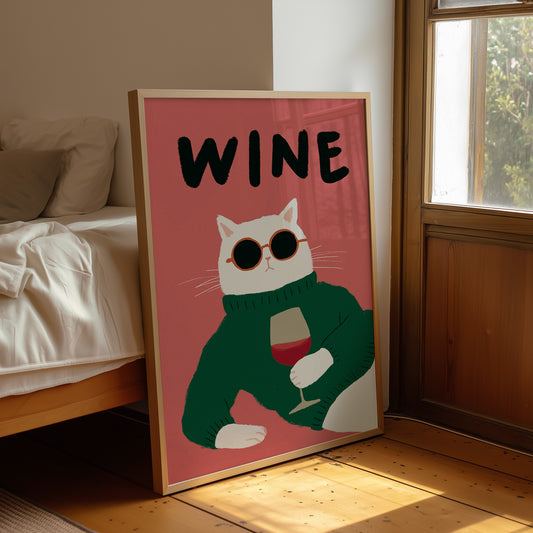 Feline Sommelier: Cool Cat's Wine Hour