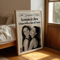 Celestial Harmony: Vintage Magazine Aesthetics