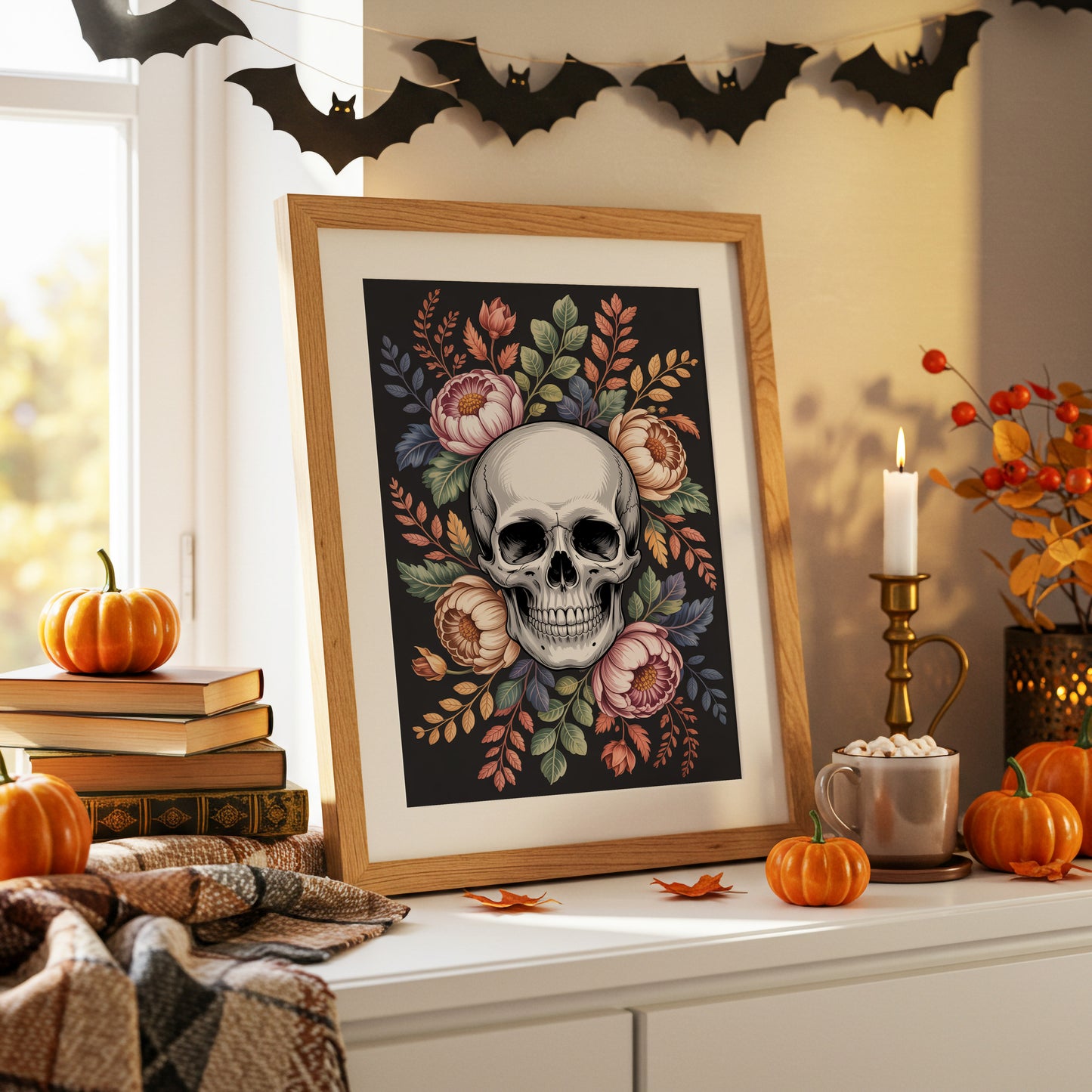 Blooms Adorn What Remains Behind