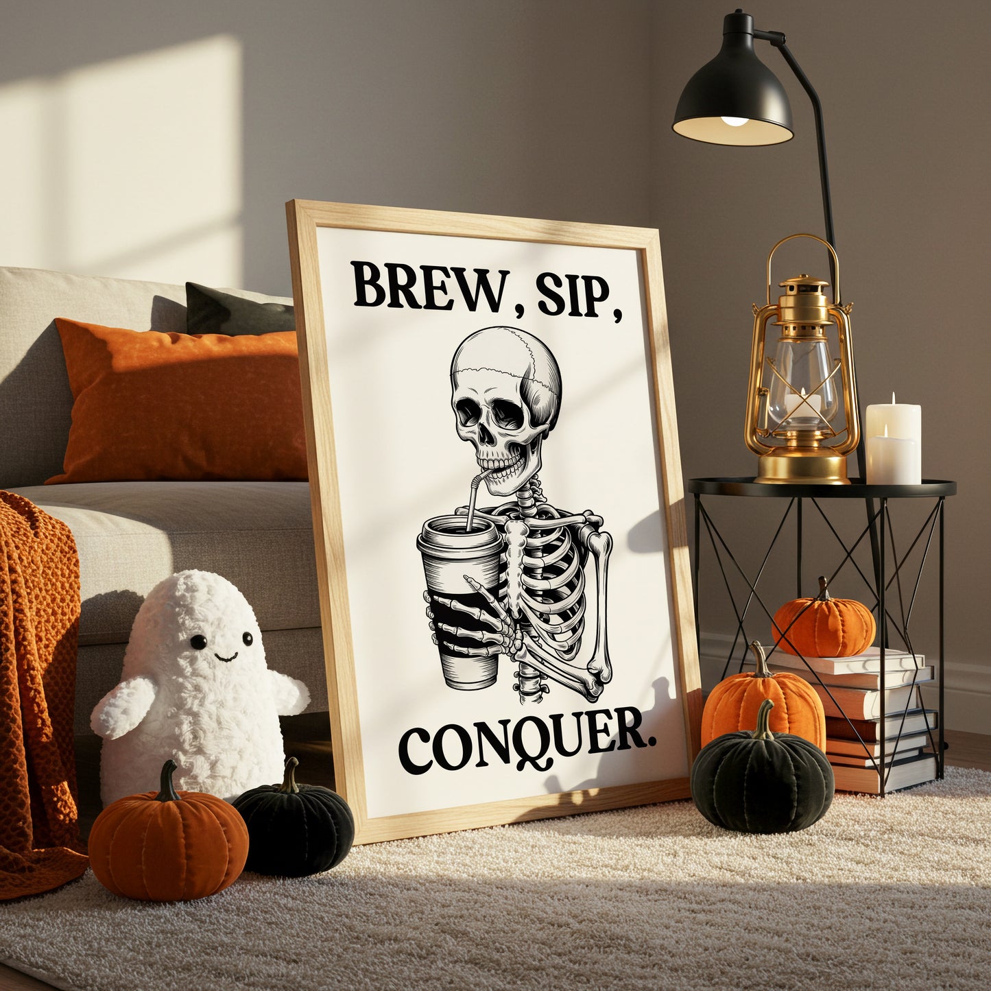 Caffeine Fuels Bare Bones Existence