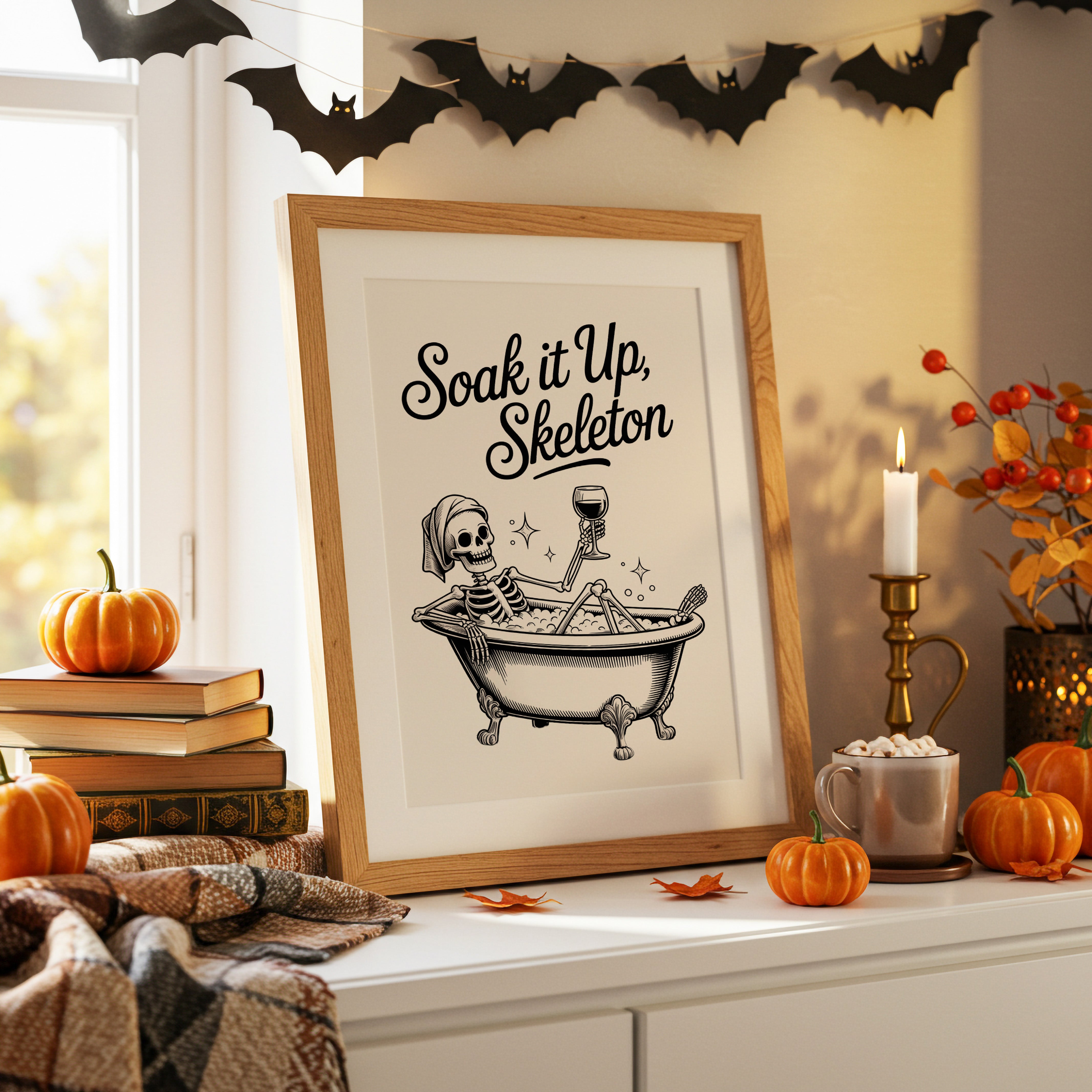 Death Takes A Bubble Bath
