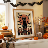 Midnight Keeper Of Autumn Moon