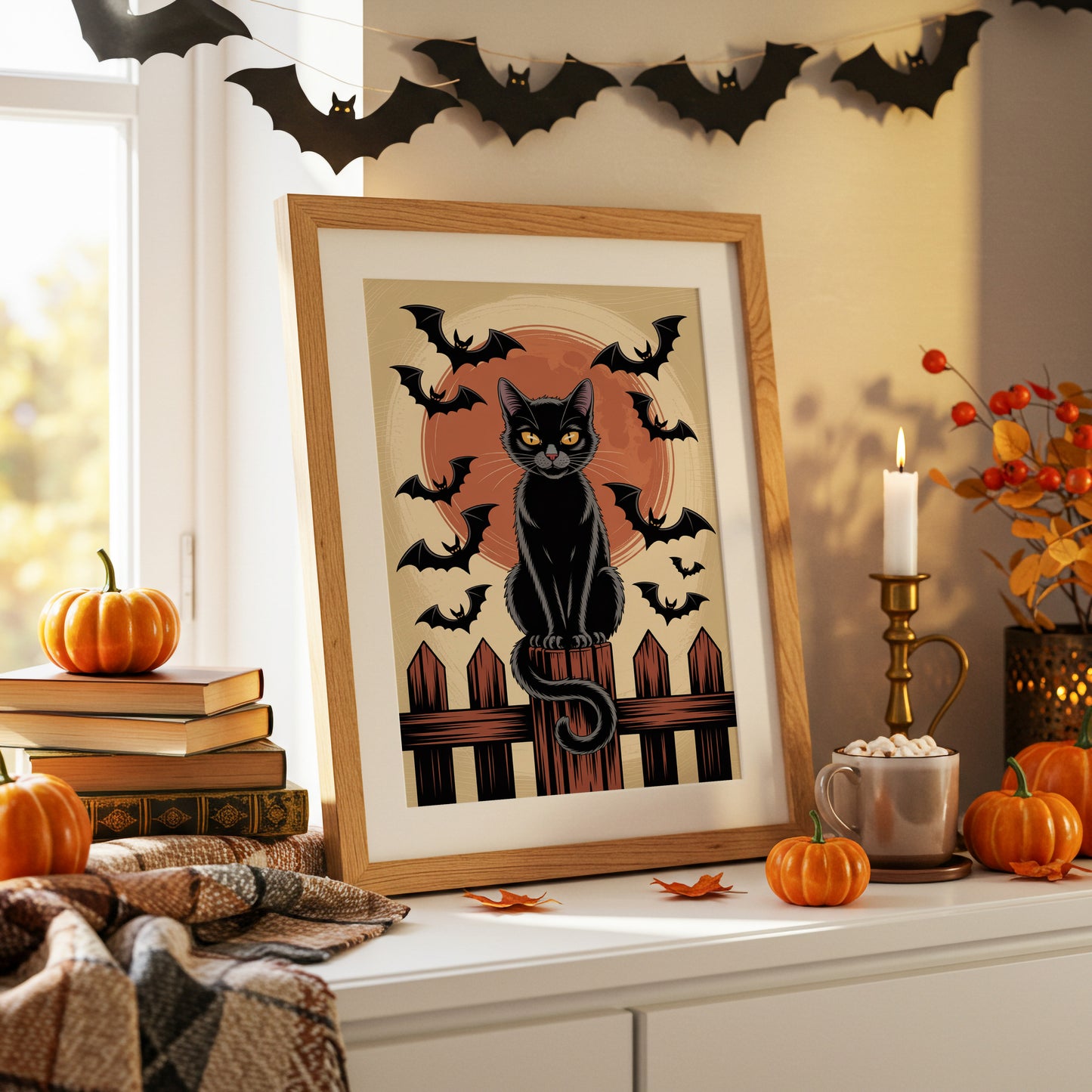 Midnight Keeper Of Autumn Moon