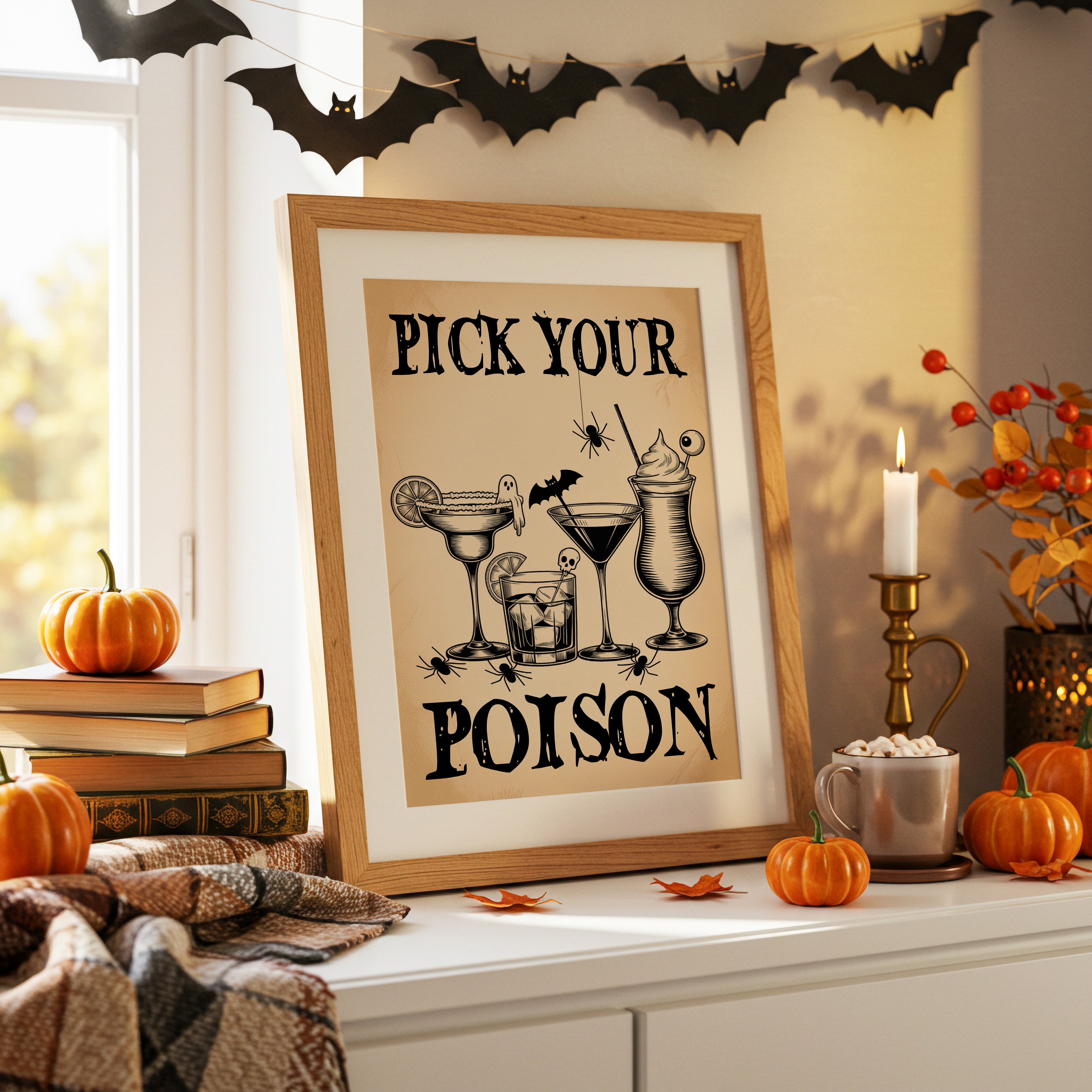 Cocktails With Creepy Companions