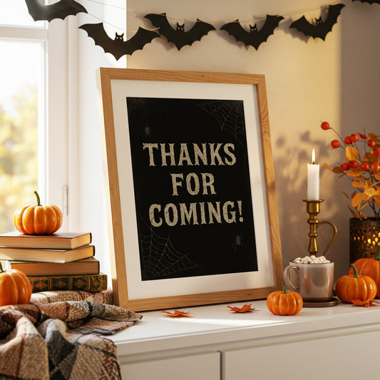 Spiders Weave Gratitude's Message