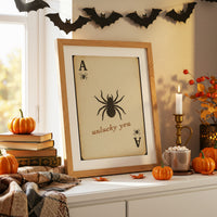 Autumn Plays Its Spooky Card