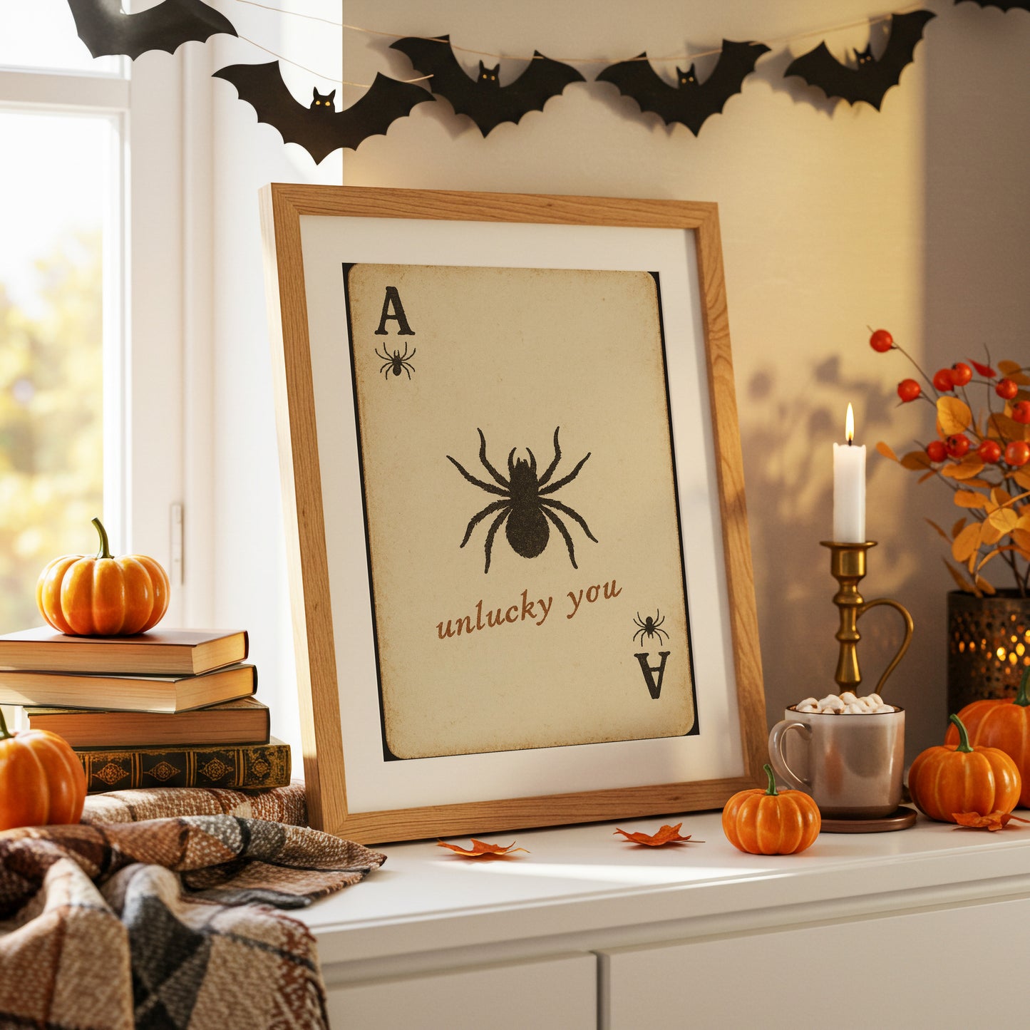 Autumn Plays Its Spooky Card