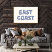 Blue Letters Find Ocean Home
