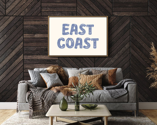 Blue Letters Find Ocean Home