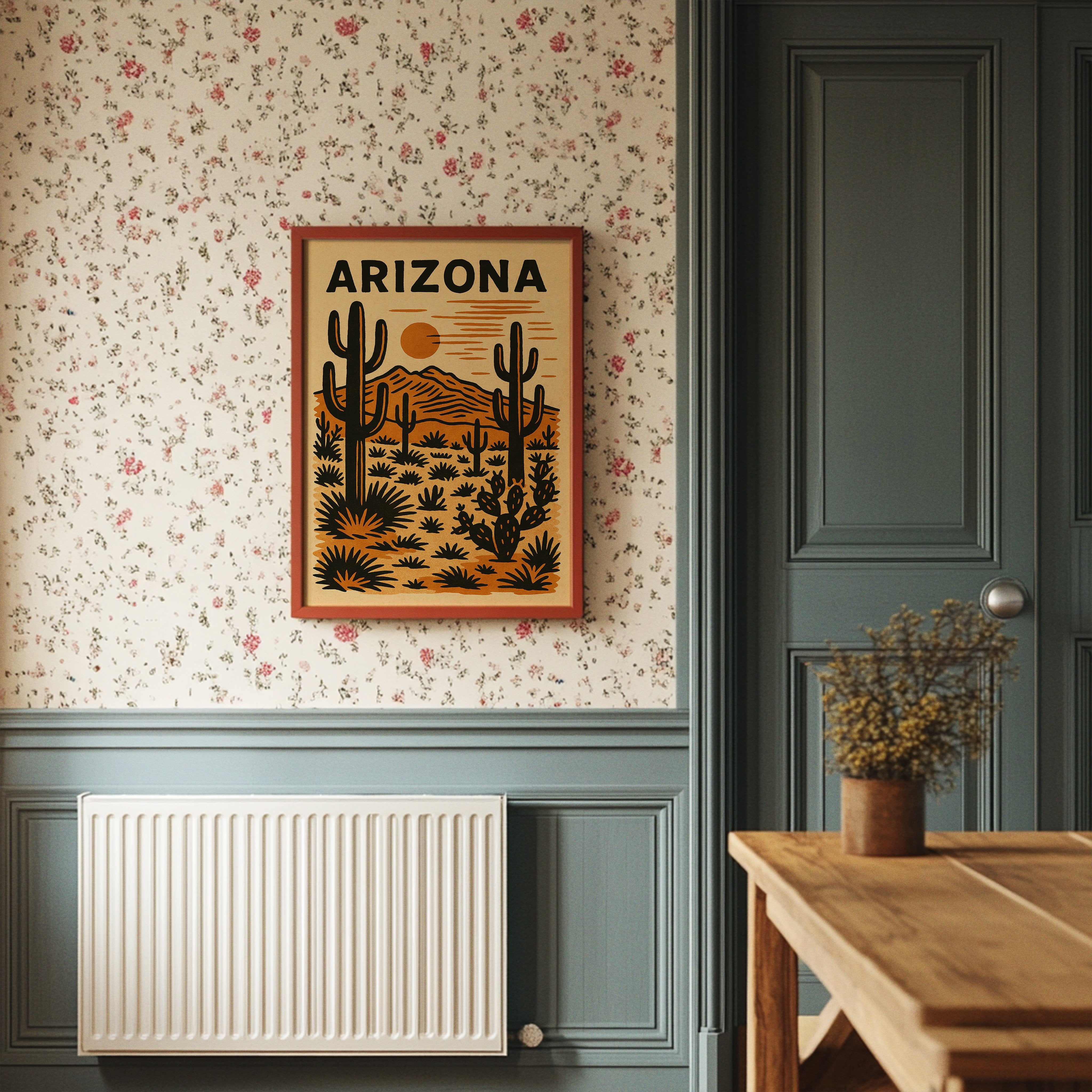 Saguaro Sunset Calls You Home