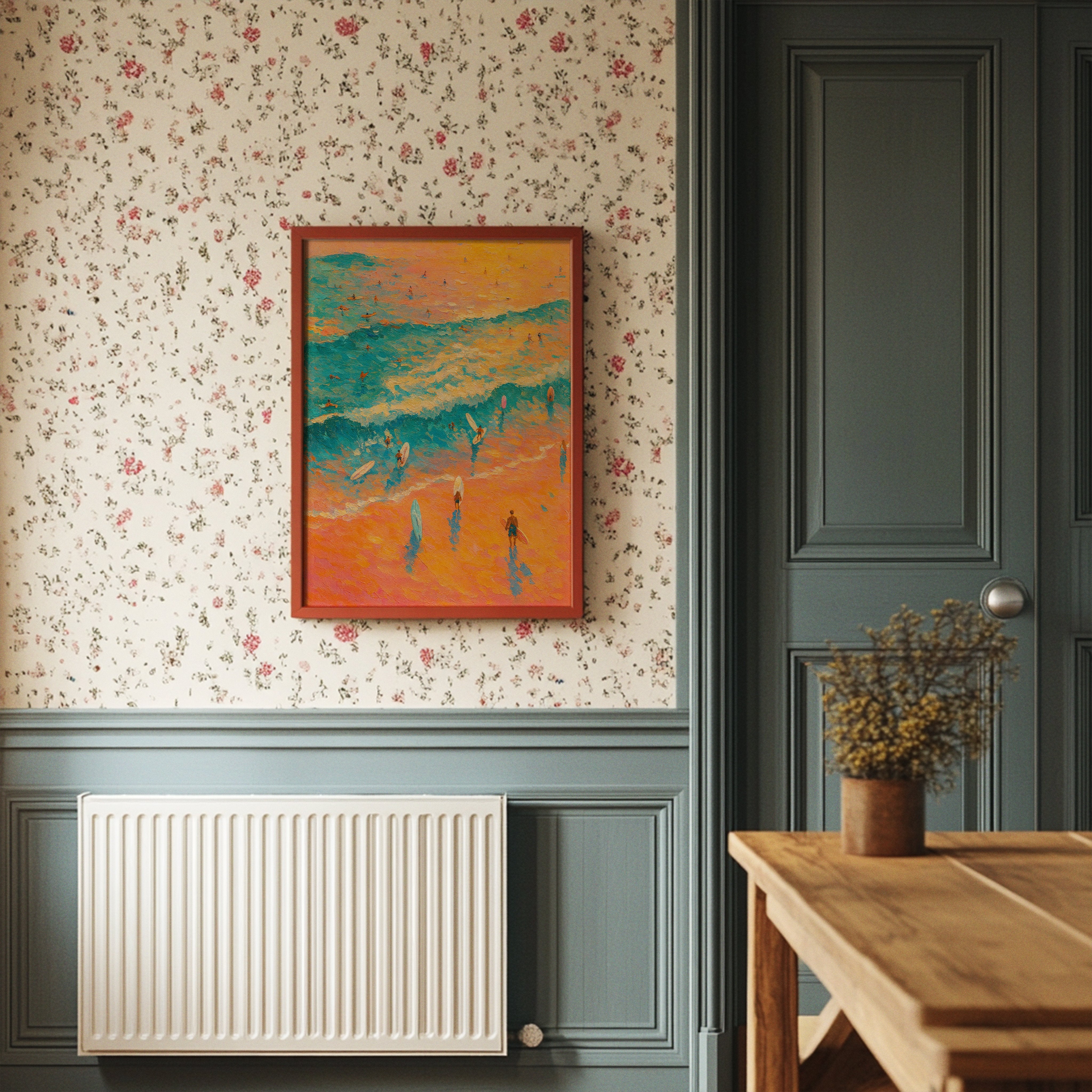Coastal Memories In Copper Light