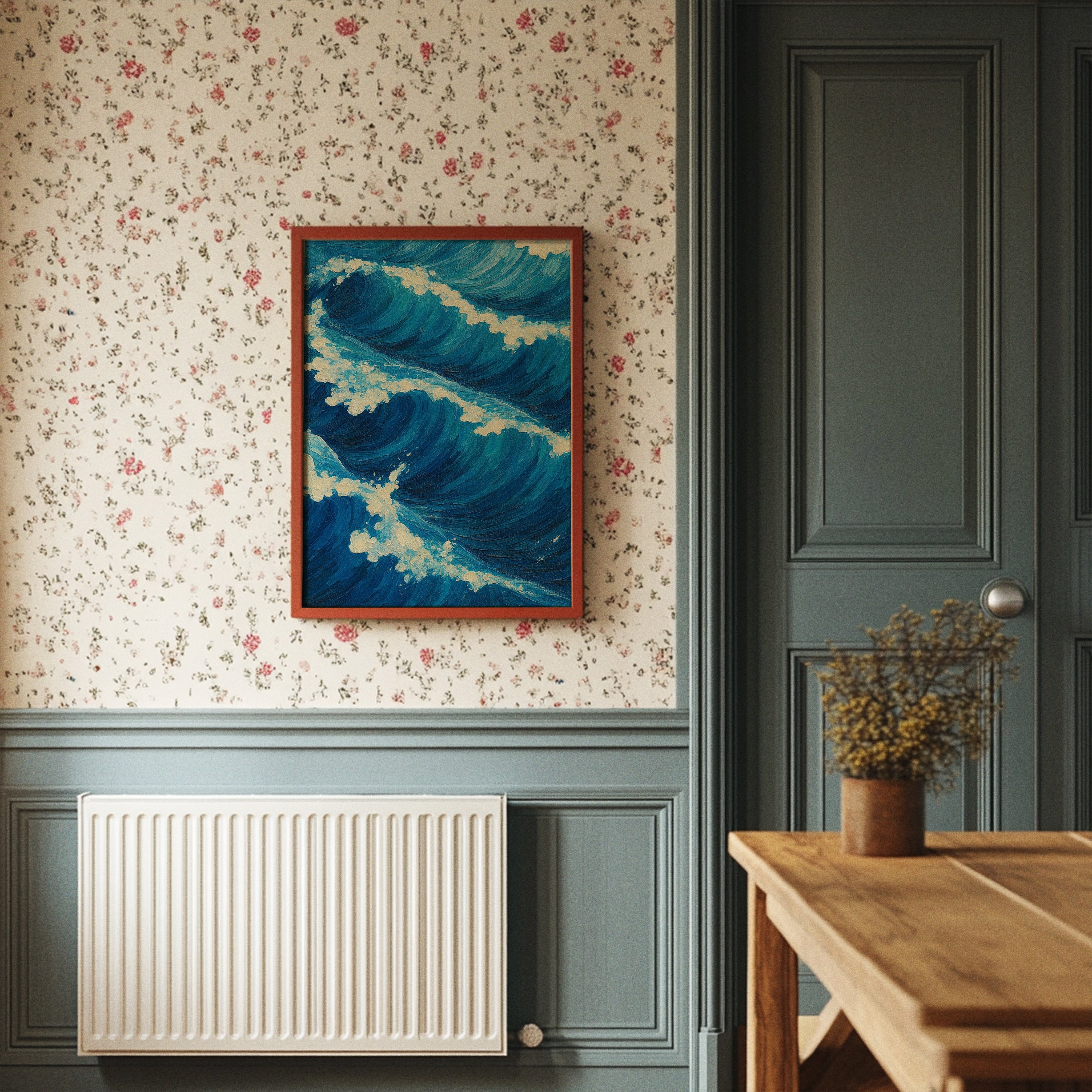 Tides Dance In Cerulean Motion