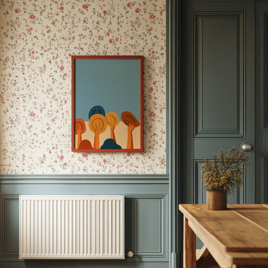 Autumn Hills Meet Clear Skies