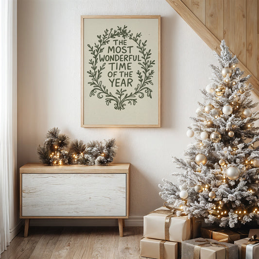 Winter Memories In Wooden Frames
