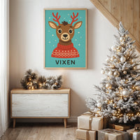 Vixen Wears Winter's Warmth