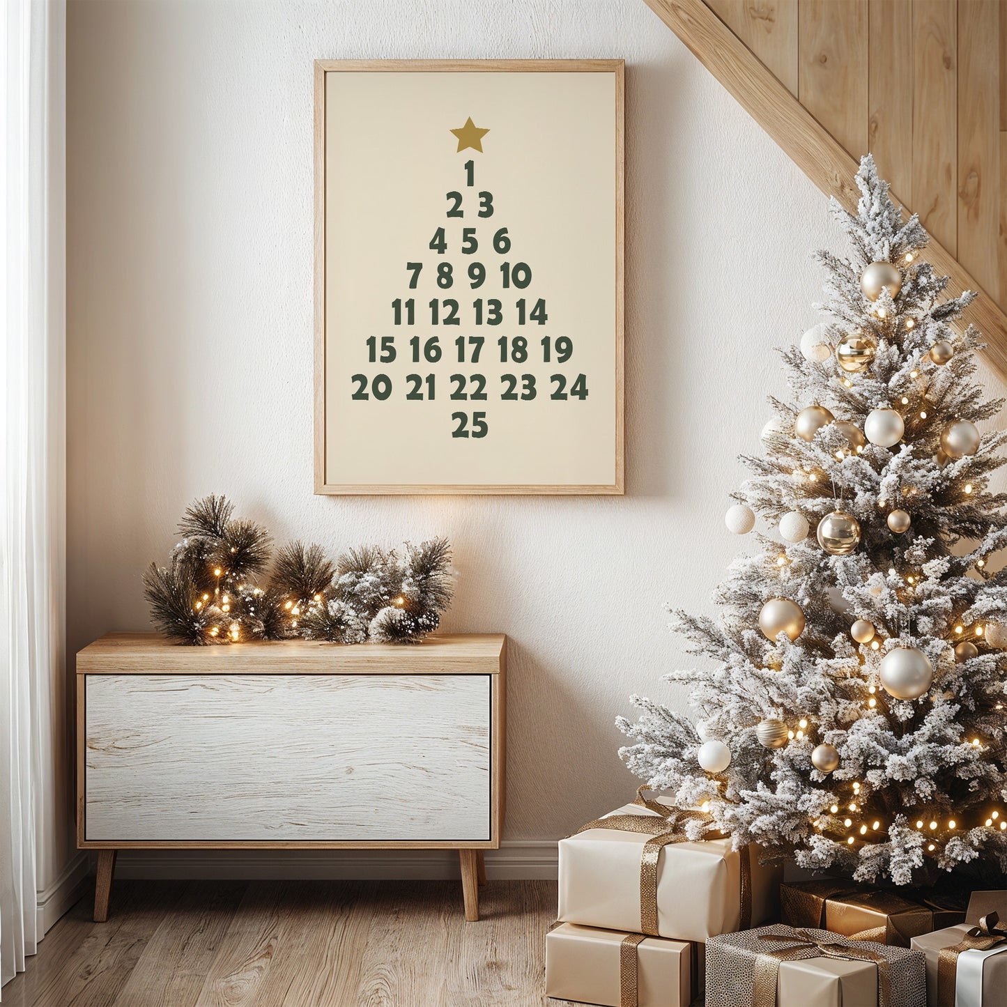 December Days Form Evergreen Countdown