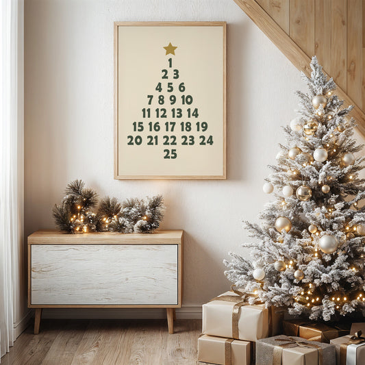 December Days Form Evergreen Countdown
