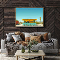 Turquoise Oasis Waits For Travelers