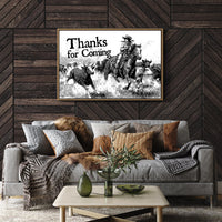 Cattle Drive's Bold Welcome