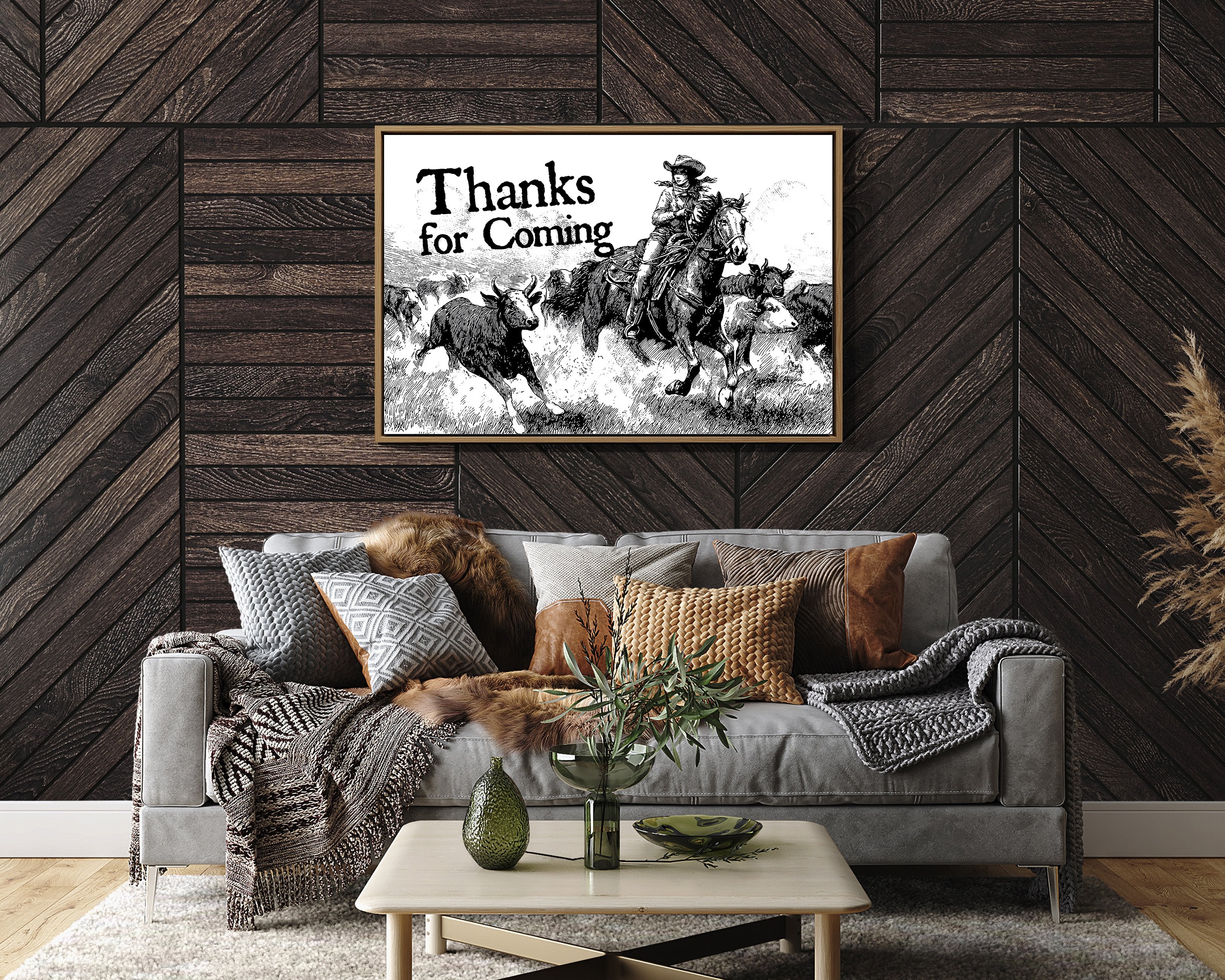 Cattle Drive's Bold Welcome