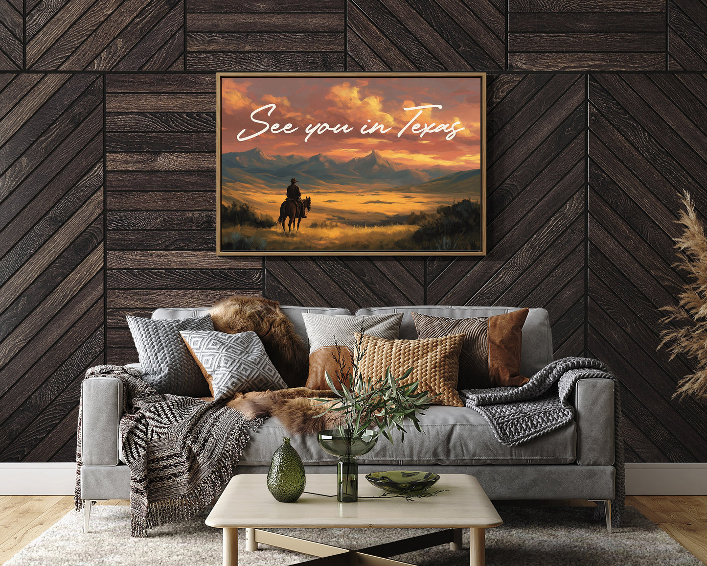 Lone Rider Faces Amber Horizon