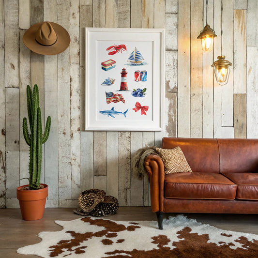 Coastal Treasures Of American Summer