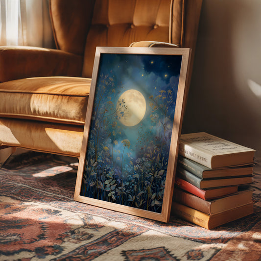 Moonlit Meadow Sings To Stars