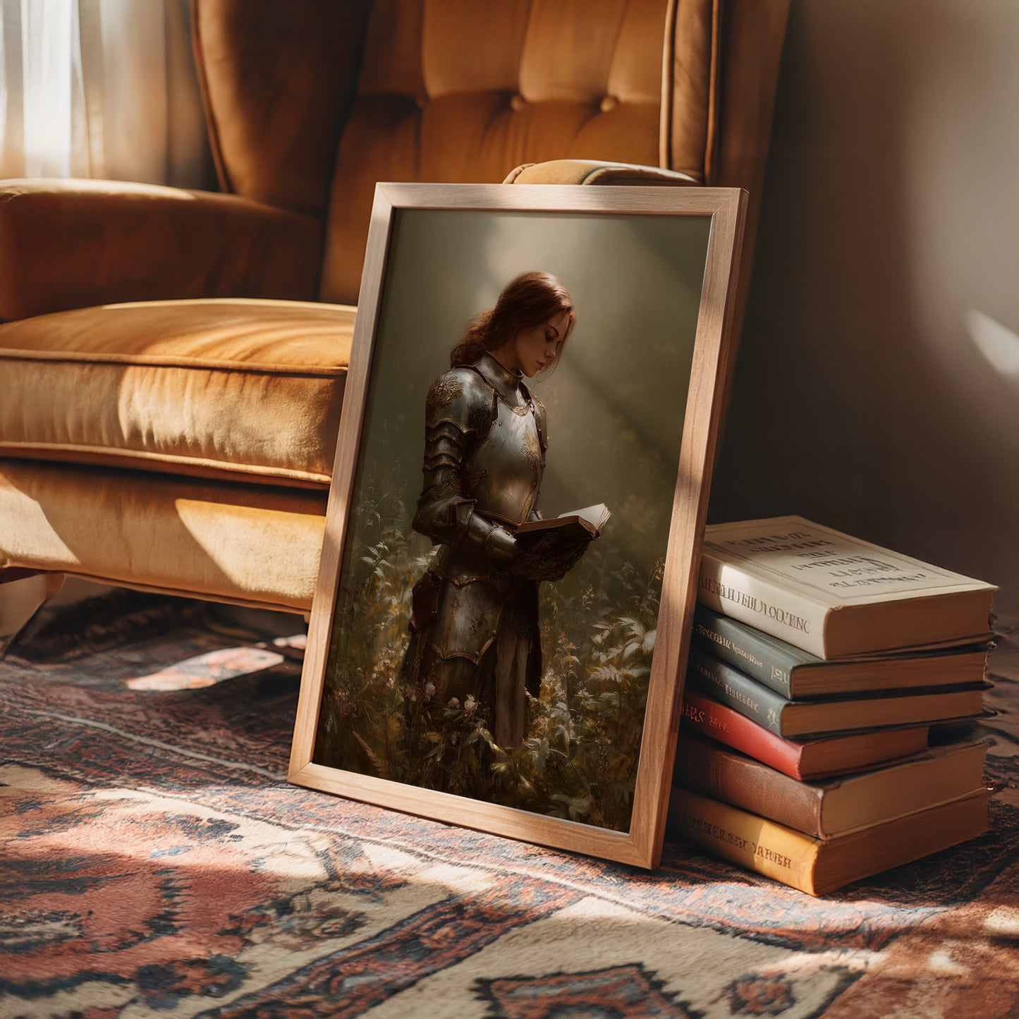Armor And Verses Among Wildflowers
