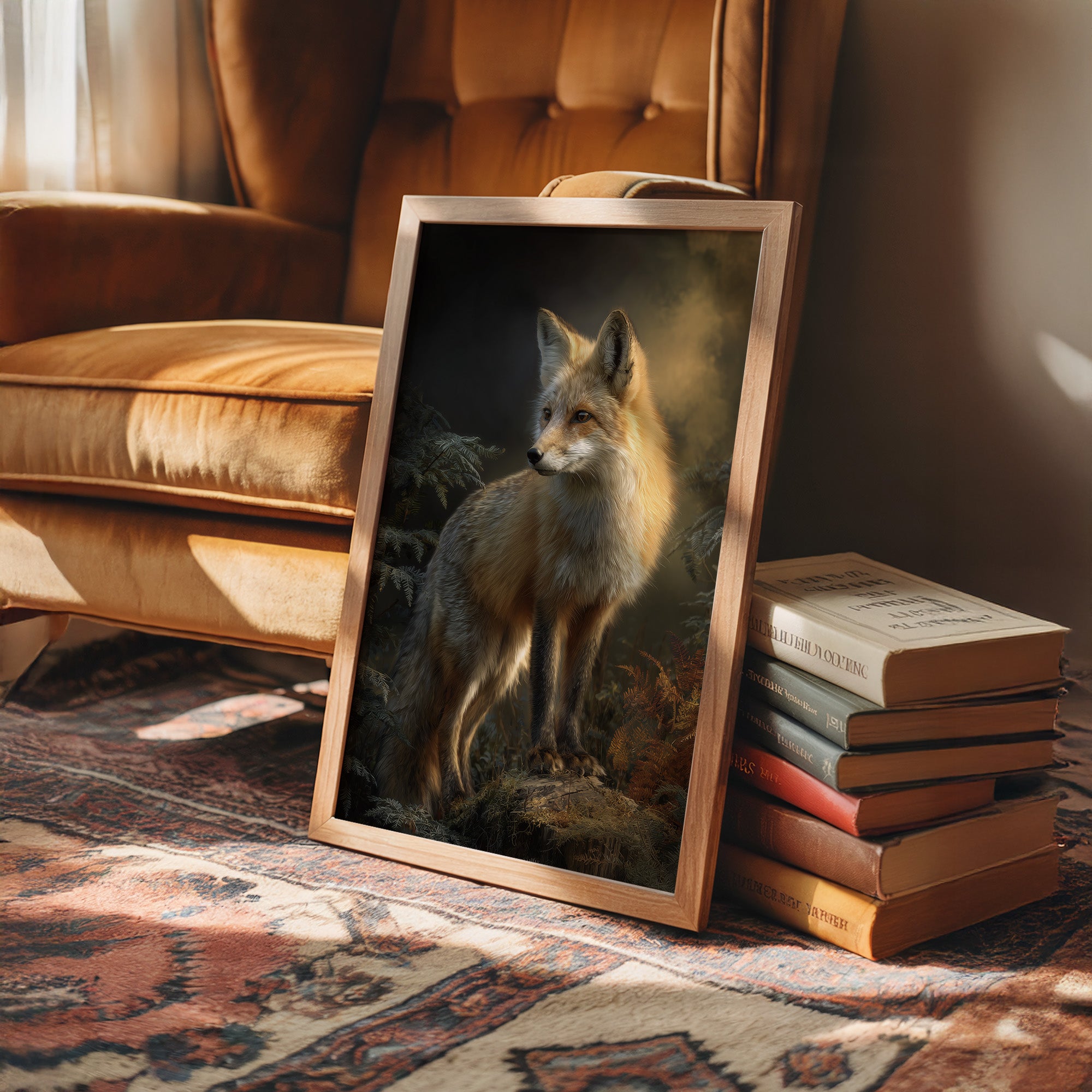 Amber Sentinel In Twilight Forest