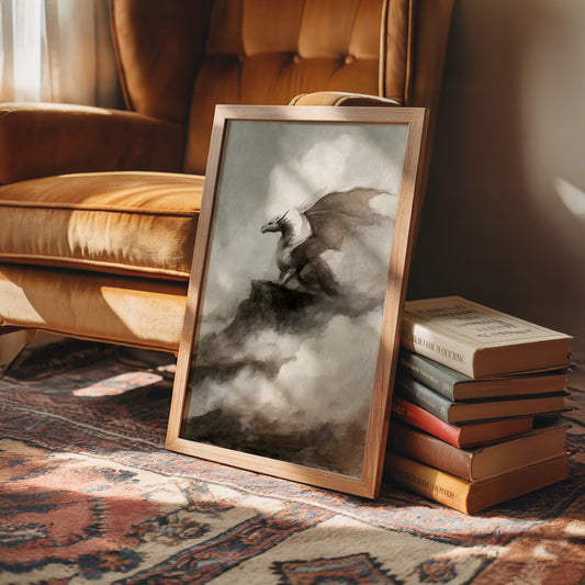 Perched Between Mist And Stone