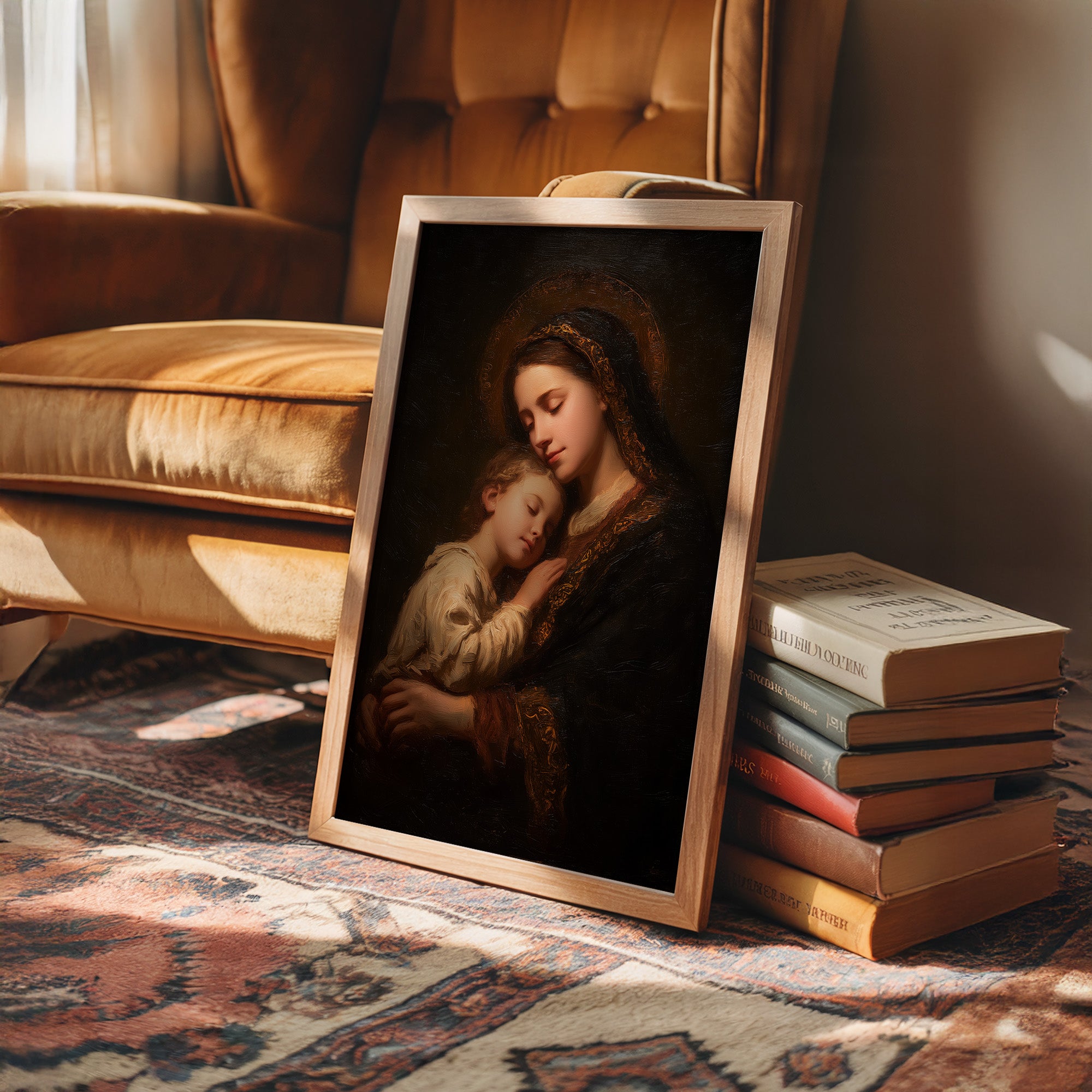 Sacred Bonds In Golden Light