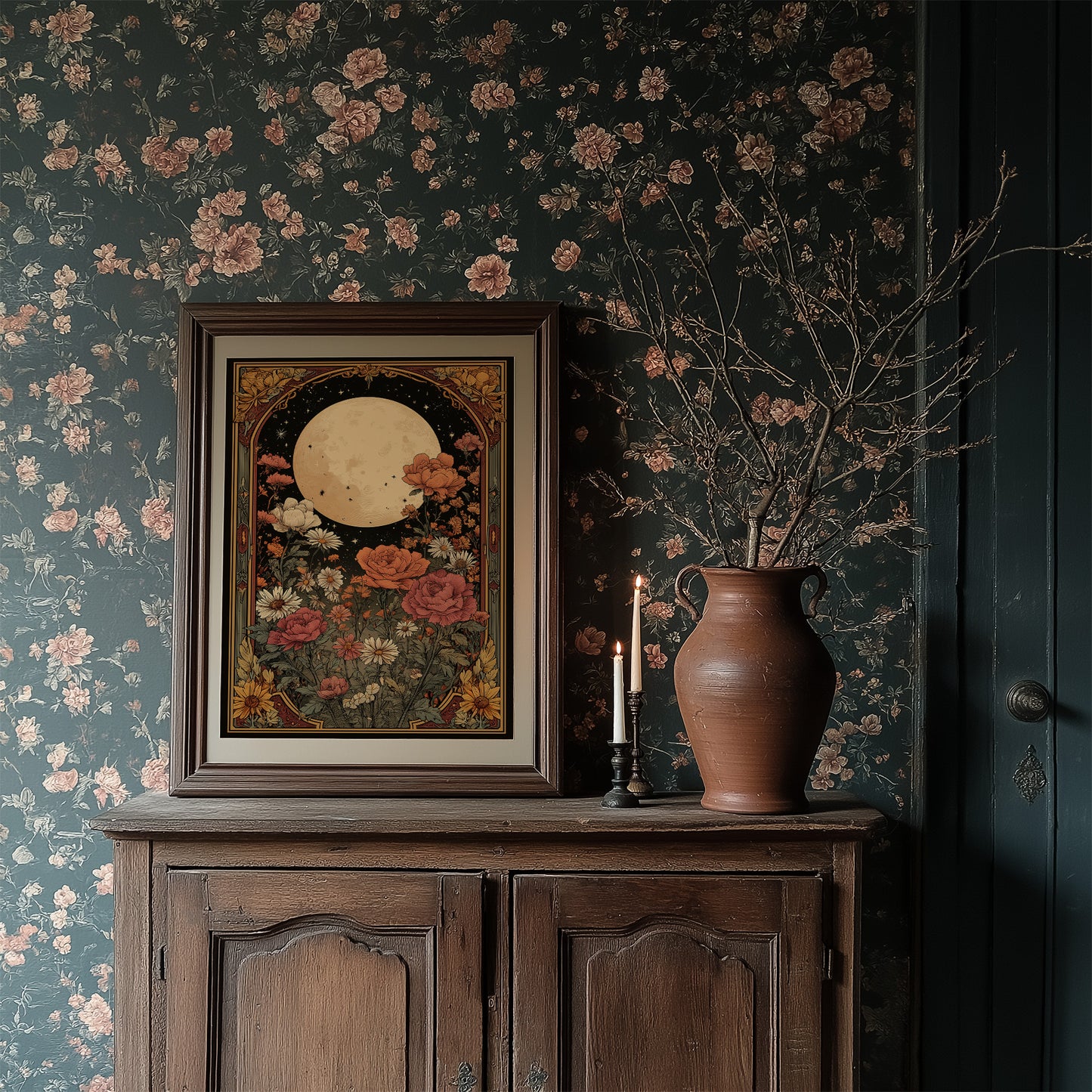 Moonlit Garden Sings Night Songs