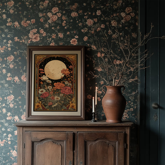 Moonlit Garden Sings Night Songs