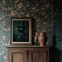 Gentleman Peacock's Victorian Portrait