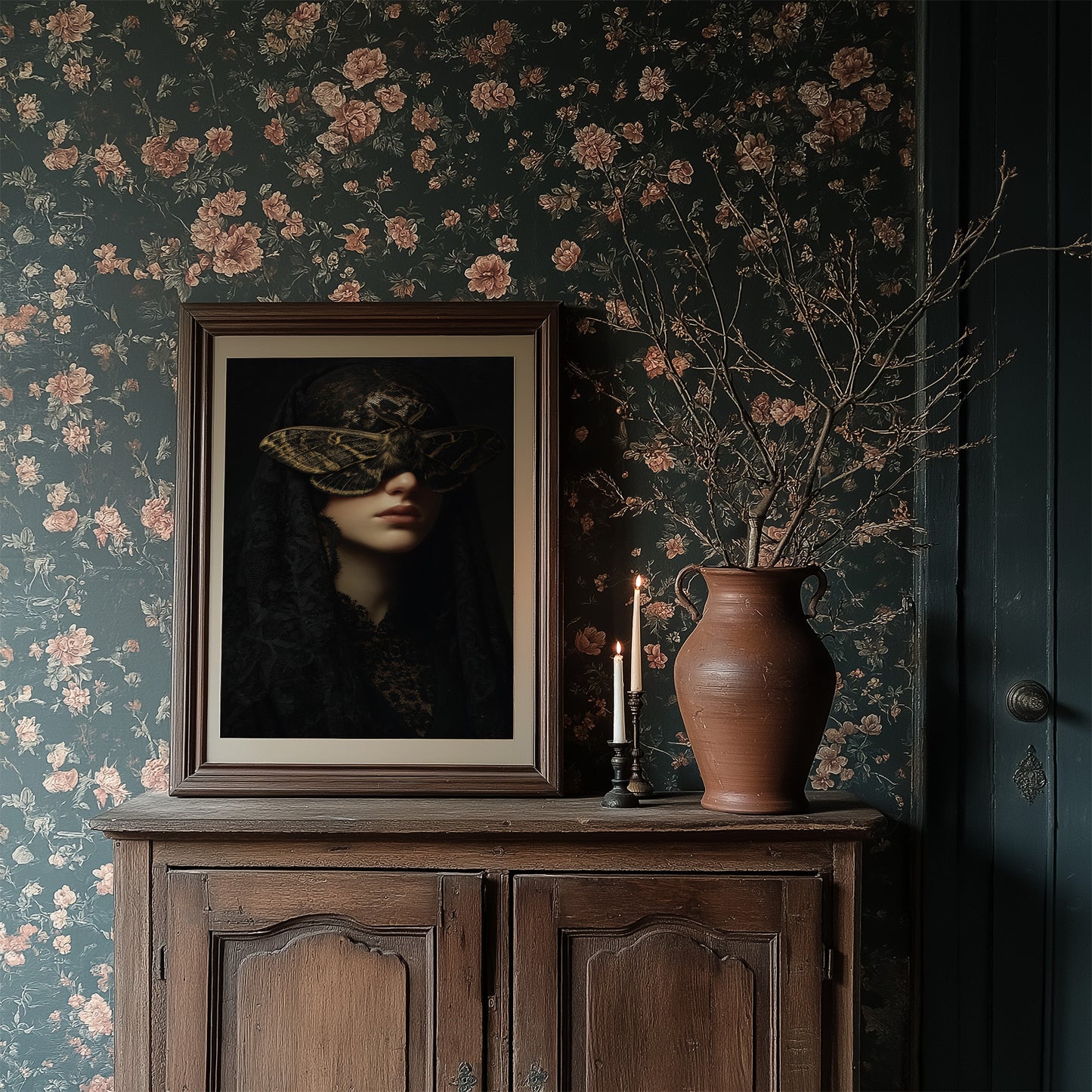 Moth Wings Mask Midnight Secrets