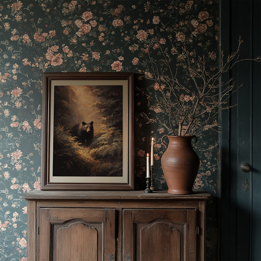 Forest Keeper Emerges At Dawn