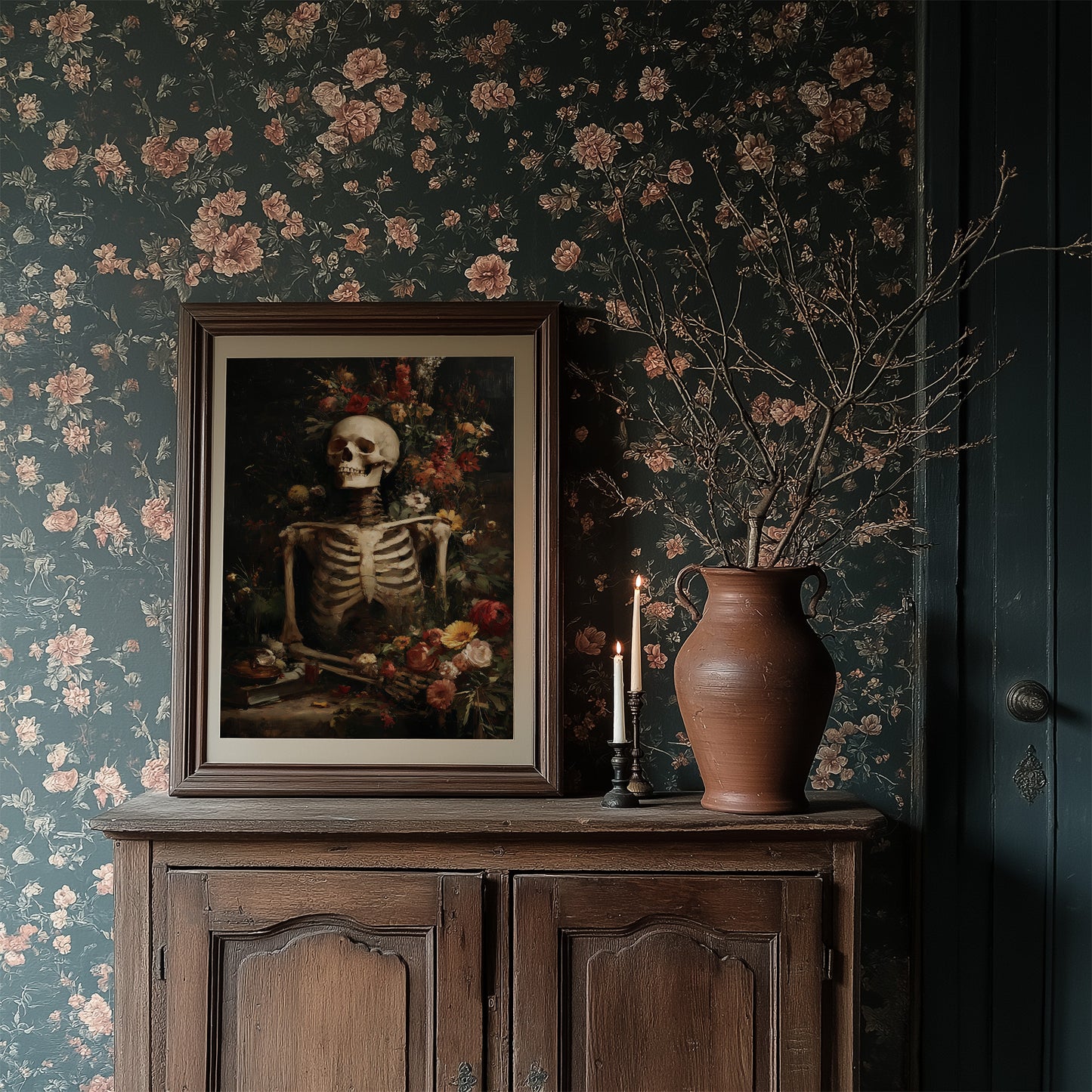 Blooms Against Mortality's Frame