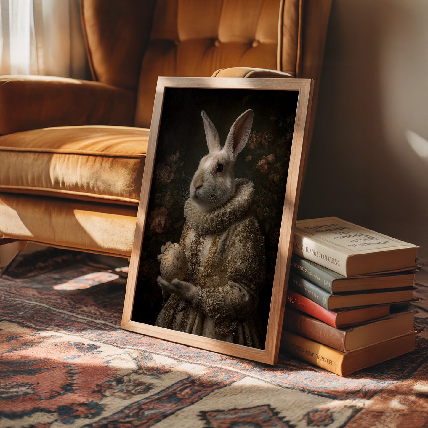 Noble Hare In Gilded Court