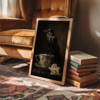 Raven's Teacup In Fading Light