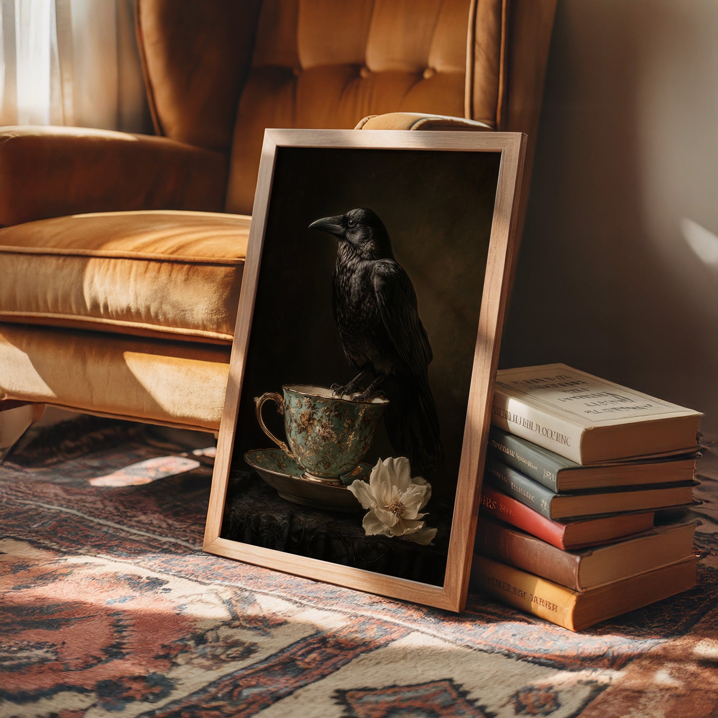 Raven's Teacup In Fading Light