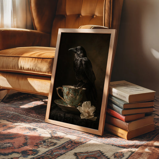 Raven's Teacup In Fading Light