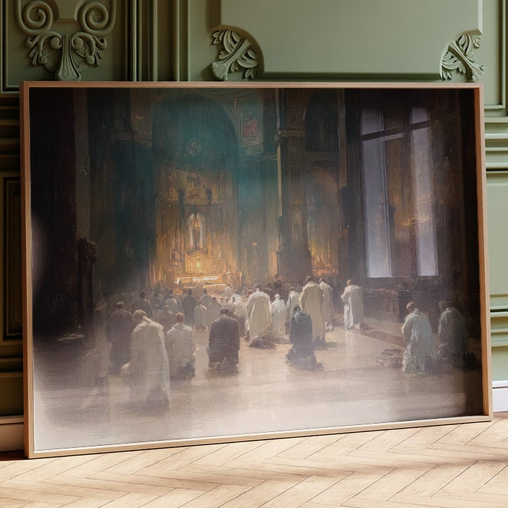 Sacred Light Among Ancient Pages