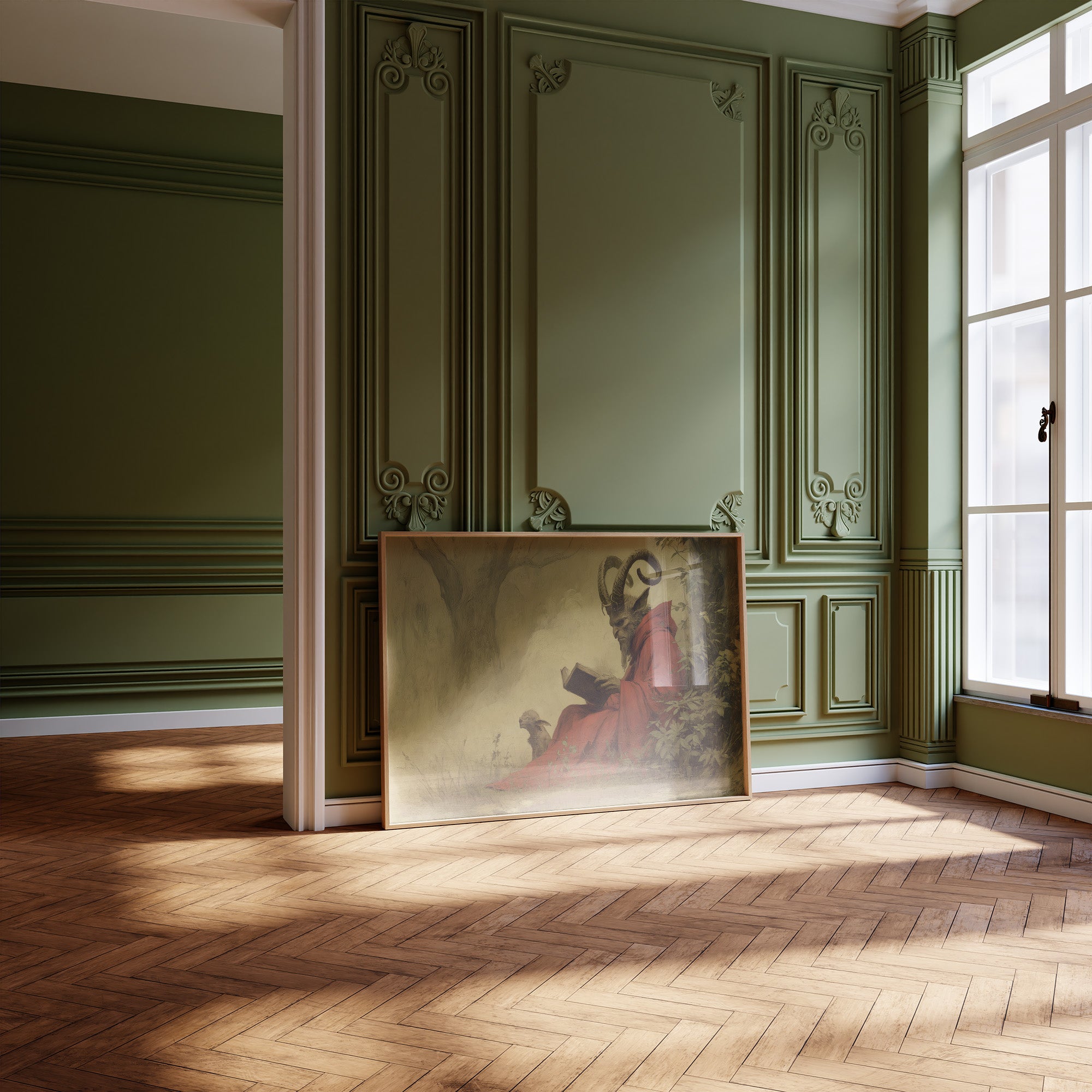 Ancient Lore Between Library Shelves