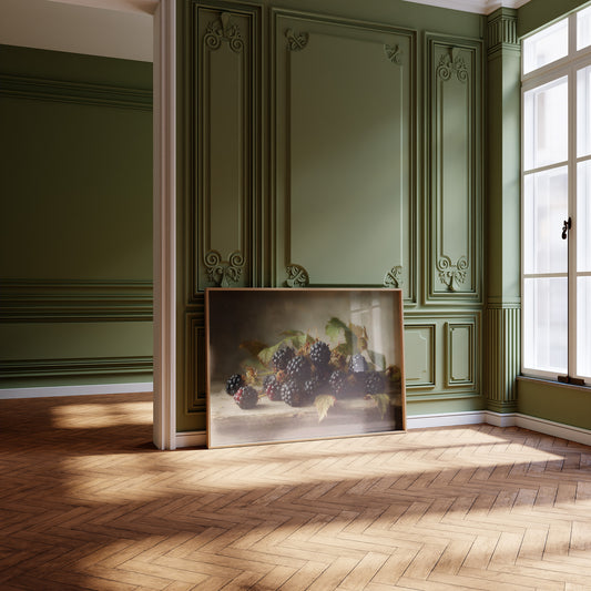 Blackberries Among Literary Treasures