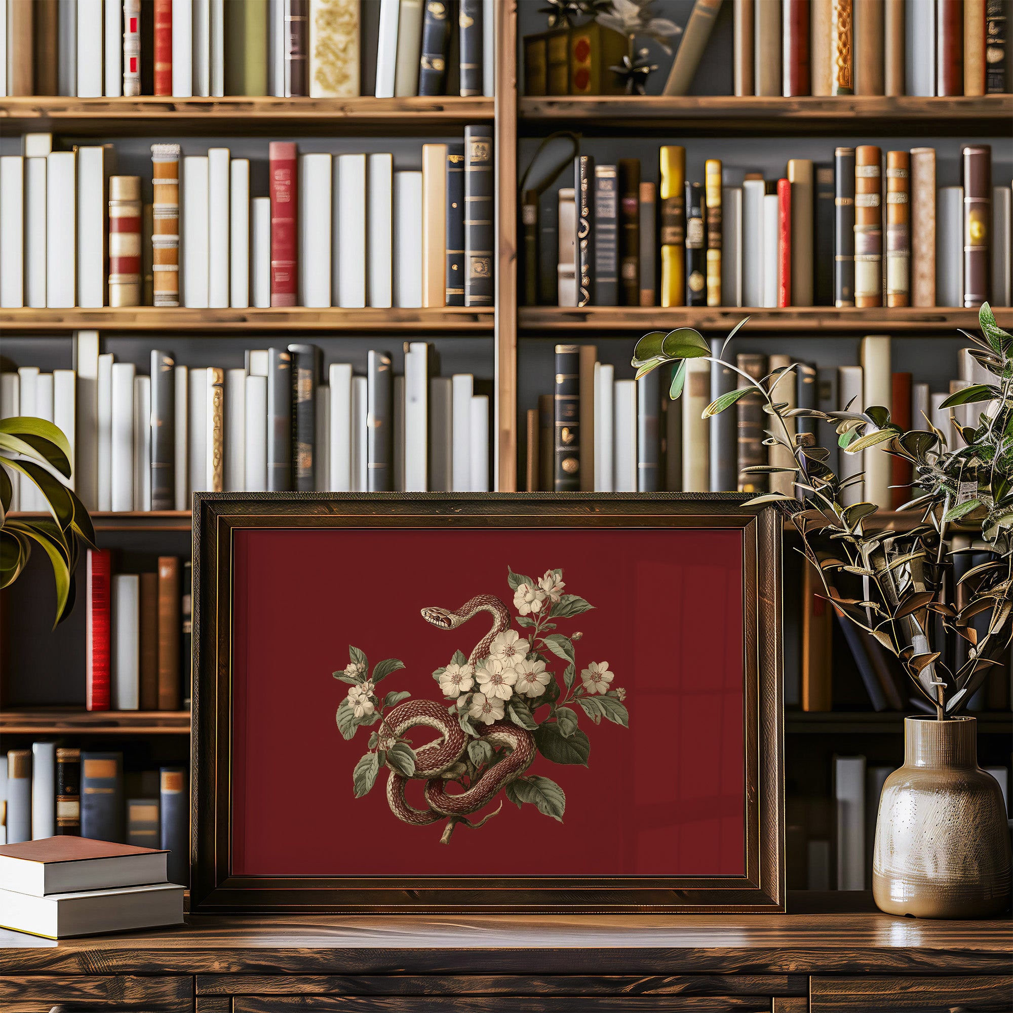 Crimson Garden Of Ancient Wisdom