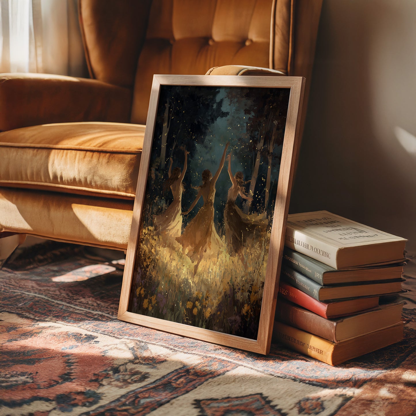 Forest Revelers Catch Twilight Magic