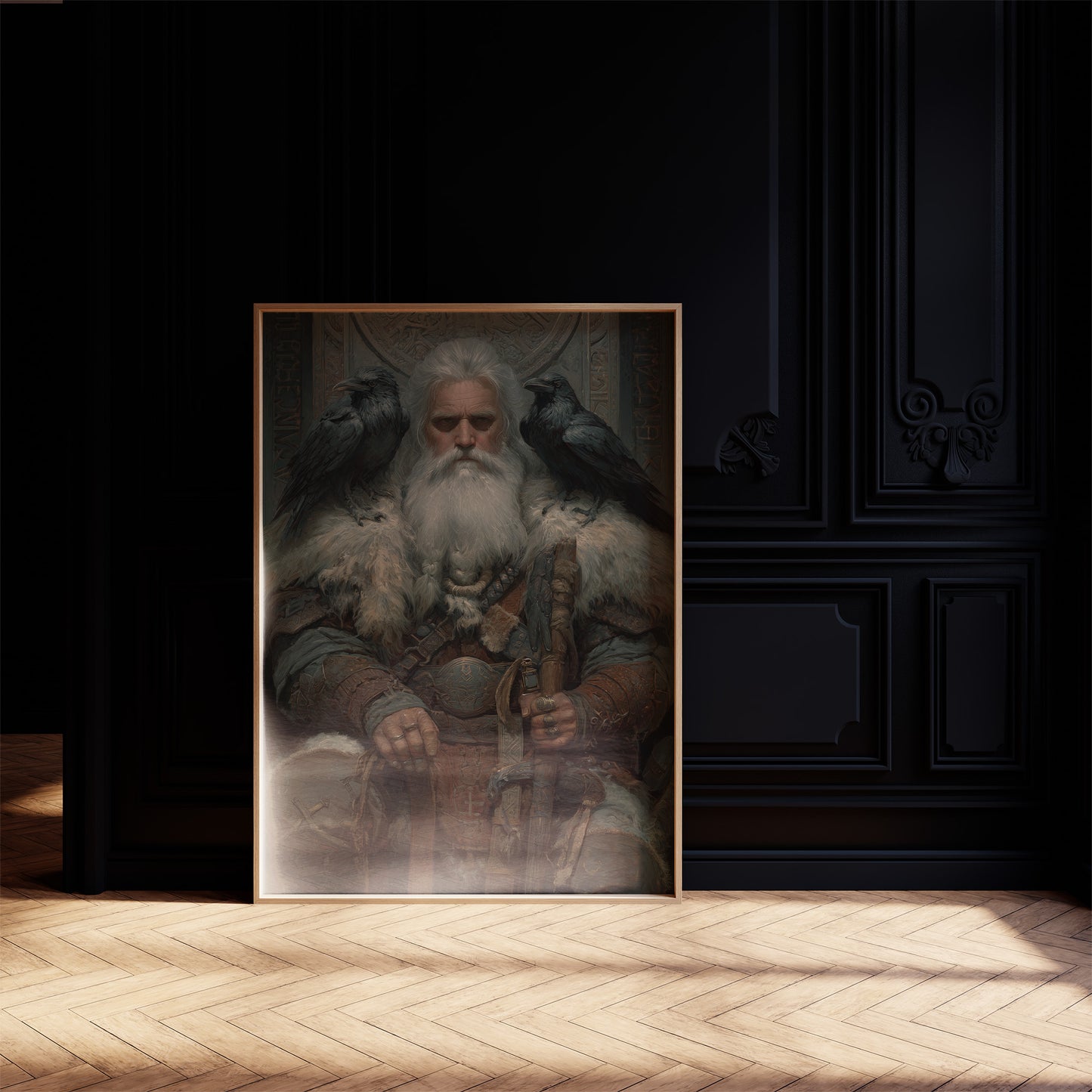 Raven Throne Of Ancient Wisdom