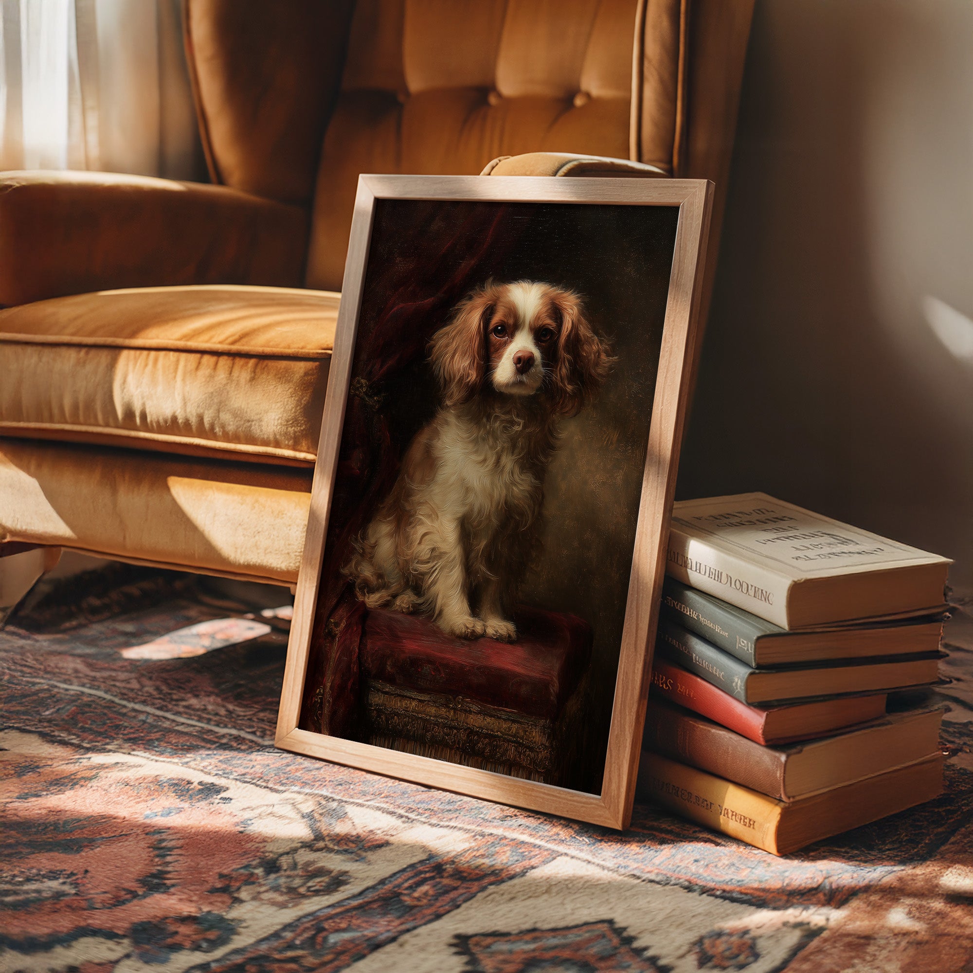 Noble Companion In Velvet Light