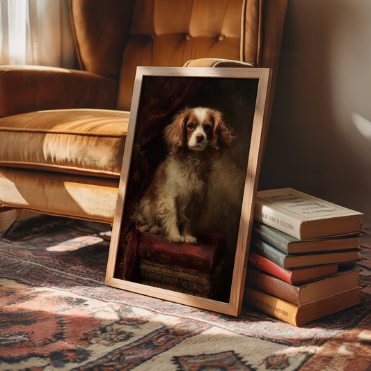 Noble Companion In Velvet Light