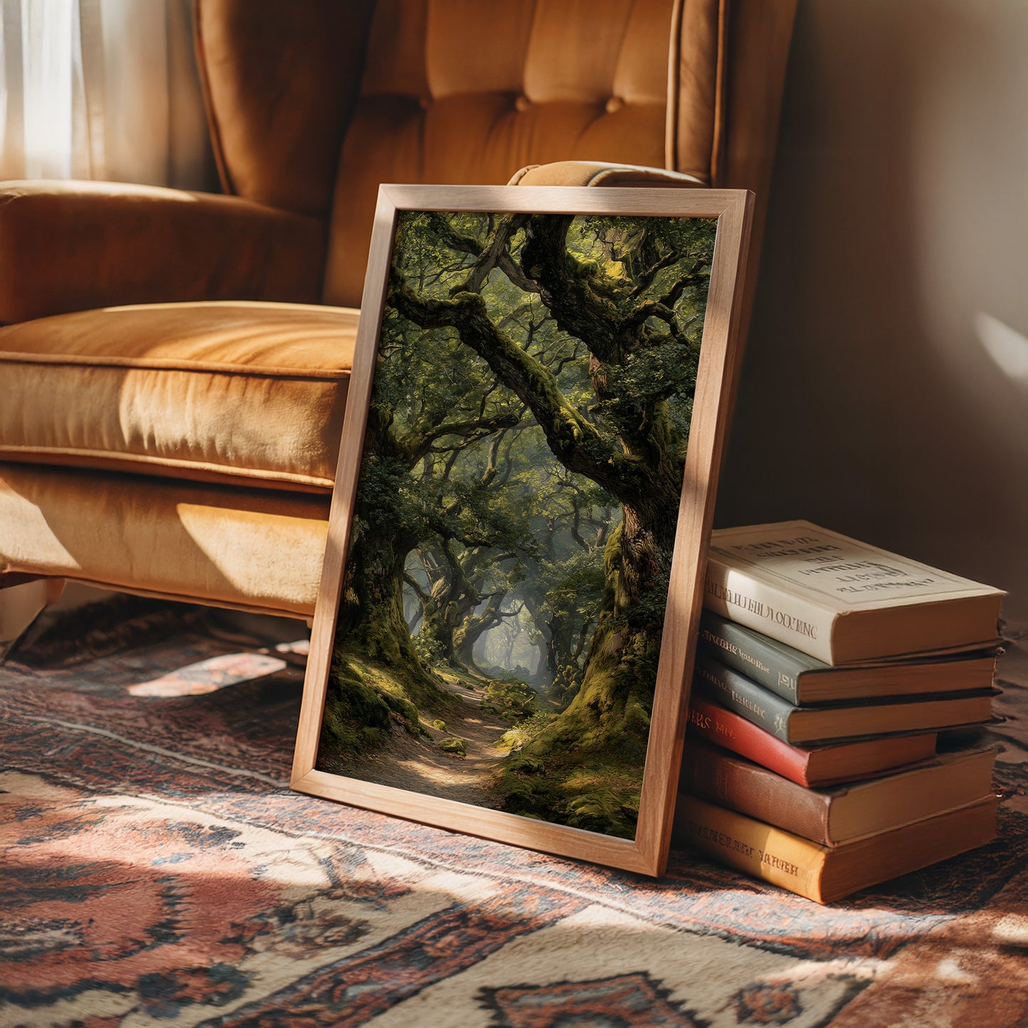 Ancient Oaks Guard Silent Passage